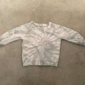 EUC Burt’s Bees Baby organic cotton tie dye sweatshirt